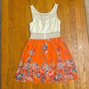 Trixxi Floral Mini Dress